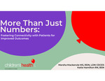 More Than Just Numbers: Fostering Connectivity with Patients for Improved Outcomes