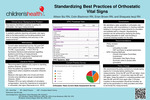 Standardizing Best Practices of Orthostatic 
Vital Signs