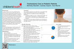 Tracheostomy Care on Pediatric Patients