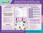 Stressed, Blessed, and Resilient - Using Mindfulness to Increase Nurse Resilience by Keri Cherutich, Nataly Camarillo, Daria Pidgeon, Kinnon Vest, Sidney Little, Alexandra Parkey, Kelsi Thompson, Felice Johnson, and Natalie Steward