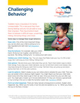 Challenging Behavior