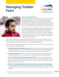 Managing Toddler Fears