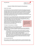 Caring for Children with Intrauterine Drug Exposure