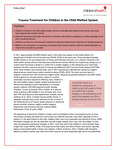 Trauma Treatment for Children in the Child Welfare System