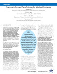 Trauma-Informed Care Training for Medical Students