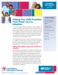 Helping Your Child Transition from Foster Care to Adoption