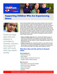 Supporting Children Who Are Experiencing Stress by ChildCare Aware of America