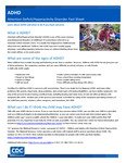 Attention Deficit/Hyperactivity Disorder (ADHD) Fact Sheet